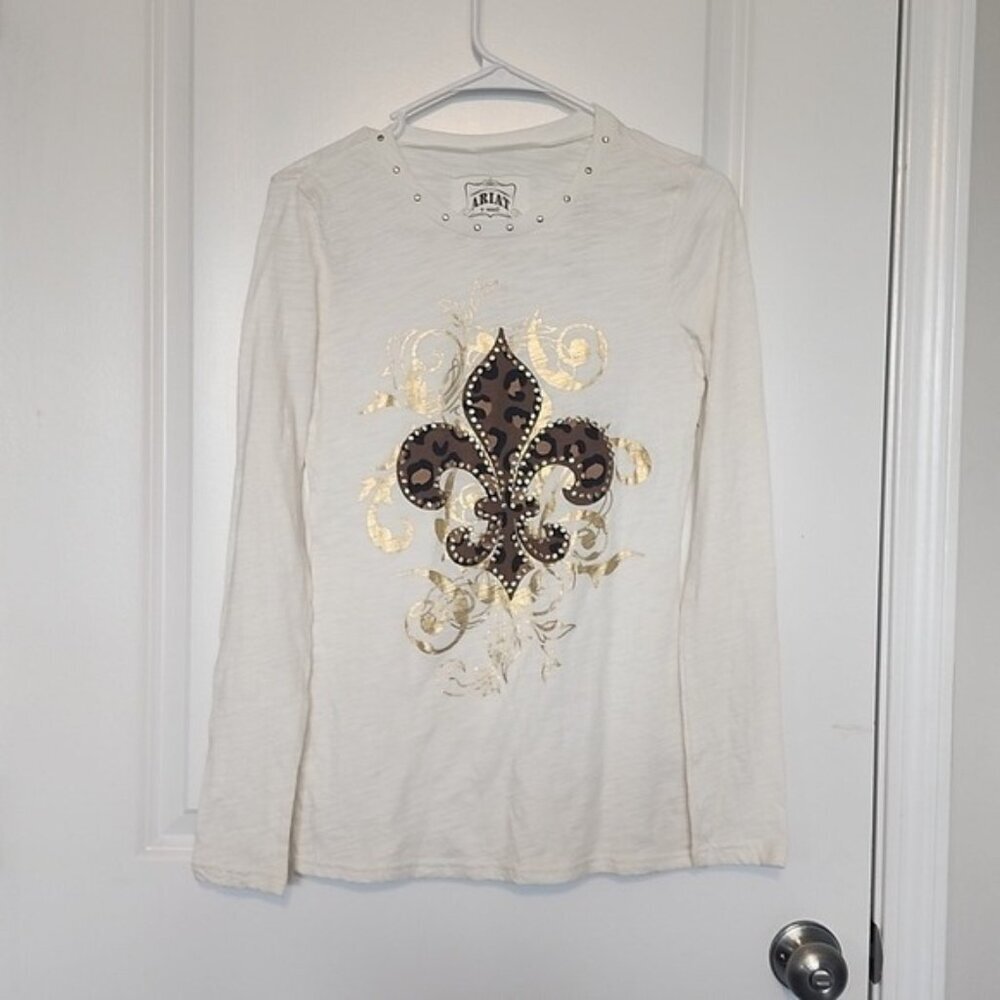 ARIAT Studded Embellished Western Shirt Size XS